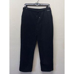 Lauren Jeans Co Ralph Lauren Sweatpants Womens Medium Black French Terry